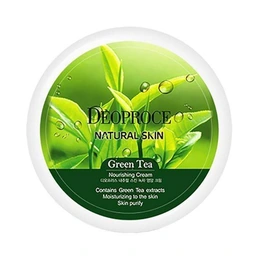 Питательный крем для лица и тела Deoproce Natural Skin с экстрактом зеленого чая, 100 мл - Изображение 1