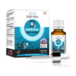 Витамин D3, Витамин K2 (MK-7) и масло семян льна Zade Vital, 20 мл - Сүрөт 3