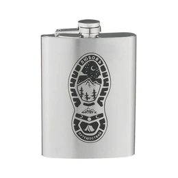 Фляжка для алкоголя "Любовь путешествий", нержавеющая сталь, 240 мл - Сүрөт 1