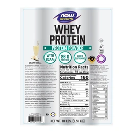Протеин Now Whey Protein, 4540 г в ассортименте - Сүрөт 2
