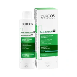 Шампунь-уход Vichy Деркос против перхоти для нормальных и жирных волос, 200 мл - Сүрөт 1