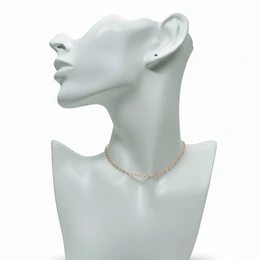 Цепь в красном золоте 585, вес 4,61 г, длина 50 см - Сүрөт 1