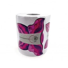 Трафарет для ногтей Boya BY-NF-02 Бабочка, 250 шт - Сүрөт 1