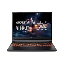 Ноутбук Acer Nitro V16 AI AMD Ryzen 5 240 16/512 ГБ черный - Сүрөт 1