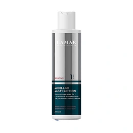 Мицелярная вода Lamar Professional 3 в 1, 200 мл - Сүрөт 1