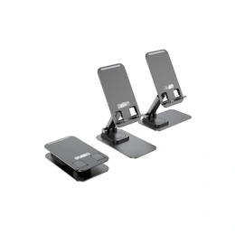 Подставки HOCO PH50 Ivey folding rotatable desktop holder (Black) - Сүрөт 1