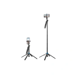 Монопод Hoco K22 Handy Aluminum Alloy Anti-Shake Live Broadcast Holder (Black) - Сүрөт 5