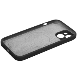 Накладка BoraSCO Silicone Case для Apple iPhone 15 черный - Сүрөт 3