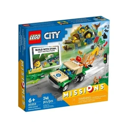 Конструктор Lego City 60353 Миссия по спасению диких животных - Сүрөт 1