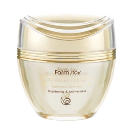 Крем для лица с муцином улитки Farmstay Snail Revitalizing Moisture Cream, 50 мл - Сүрөт 1