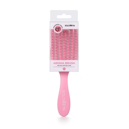 Расческа для сухих и влажных волос Solomeya Aroma Wet Detangler Brush Strawberry - Сүрөт 1