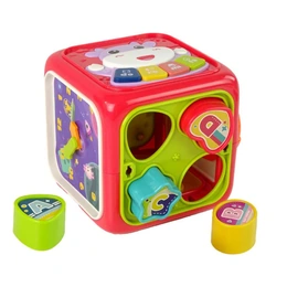 Развивающий игровой центр Activity Cube 6 в 1, красный - Сүрөт 2