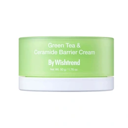 Крем для лица By Wishtrend Green Tea & Ceramide Barrier Cream с церамидами и зелёным чаем 50 г - Сүрөт 1