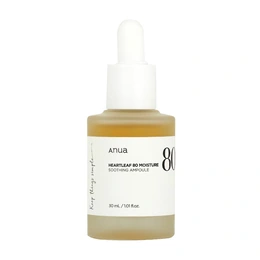 Успокаивающая ампула Heartleaf 80% Moisture Soothing Ampoule Anua, 30 мл - Сүрөт 1