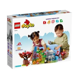 Конструктор Lego Duplo Дикие животные Азии - Сүрөт 1