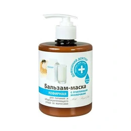 Бальзам-маска кефирная с пчелиным молочком, 500 мл - Сүрөт 1