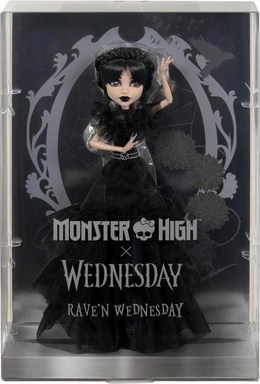 Кукла коллекционная Monster High Уэнсдэй HXJ03 - Сүрөт 2