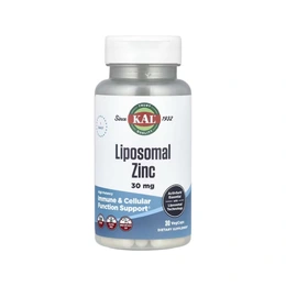 Добавка KAL Liposomal Zinc High Potency 30 mg, 30 капсул - Сүрөт 1