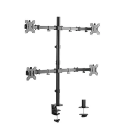 Настольный кронштейн Brateck LDT12-C048N для 4-х мониторов - Сүрөт 1
