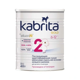 Молочная смeсь Kabrita Gold 2, 400 г - Сүрөт 1