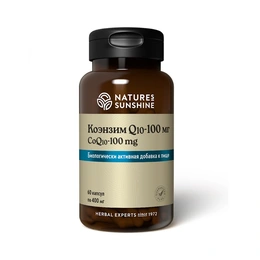 Коэнзим Q10-100 мг Natures Sunshine, Co Q10-100 mg, 60 капсул - Сүрөт 1