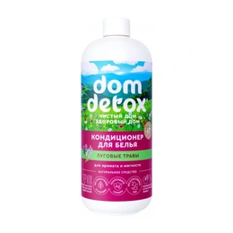Кондиционер для белья Луговые травы Dom Detox, 500 мл - Сүрөт 1
