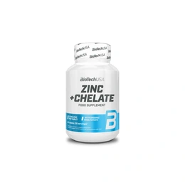 Цинк Хелат BioTech Zinc + Chelate, 60 капсул - Сүрөт 1