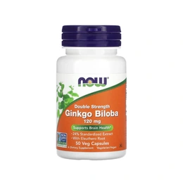Гинко белоба Now Ginkgo Biloba 120 м,  50 капсул - Сүрөт 1