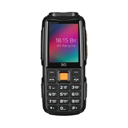 Мобильный телефон BQ 2410 L Tank Power, черный - Сүрөт 1