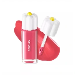 Тинт увлажняющий для губ Amuse Dew Tint, Тон 12 Sunday насыщенный холодный розовый, 4 г - Сүрөт 1