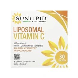 Добавка SunLipid Liposomal Vitamin C,  30 пакетиков - Сүрөт 1