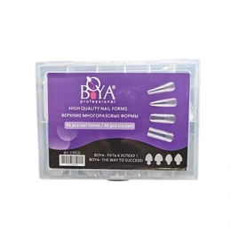 Формы для ногтей Boya professional UT-03A верхние, 96 шт - Сүрөт 1