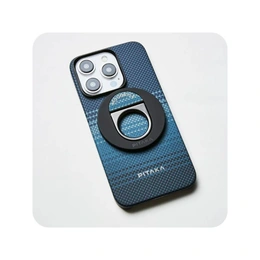 Чехол Pitaka Tactile Woven Case&Grip 3 iPhone 16 Pro Max (Moonrise) - Сүрөт 4