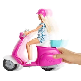 Набор игровой Barbie Блондинка на скутере - Сүрөт 2