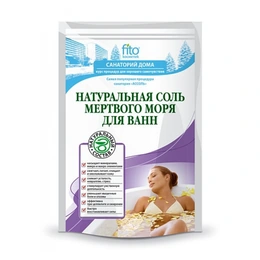 Натуральная соль Мертвого моря для ванн Fito Cosmetic, 500 г - Сүрөт 1
