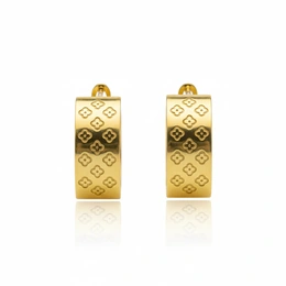 Серьги в желтом золоте 585, 5,17 грамм - Сүрөт 1