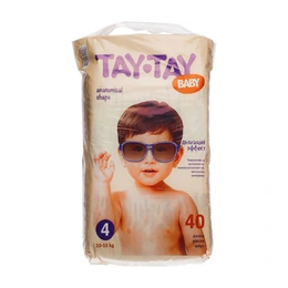 Подгузники Tay Tay Baby, 4 (10-15 кг), 40 шт - Сүрөт 1