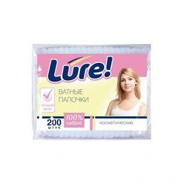 Ватные палочки Lure, 200 шт - Сүрөт 1