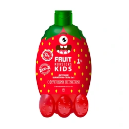 Шампунь-гель детский Fruit Monsters Kids 2в1 Лесные ягоды, 400 мл - Сүрөт 1