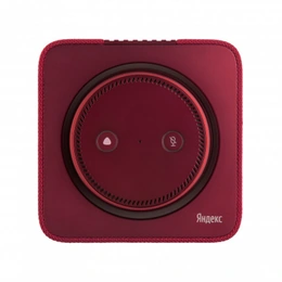 Умная колонка Яндекс Станция Макс Zigbee, красный - Сүрөт 2
