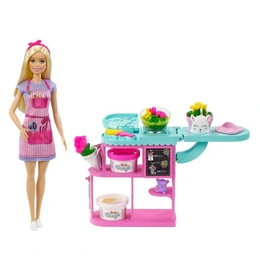 Кукла Barbie Барби Флорист с вазами и аксессуарами - Сүрөт 1