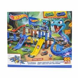 Игровой набор Трек Hot Wheels, 65 деталей - Сүрөт 2