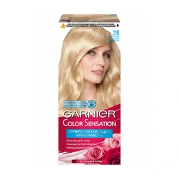 Краска для волос Ультраблонд чистый бриллиант 110 Garnier Color Naturals, 110 мл - Сүрөт 1