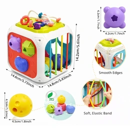 Развивающий куб Activity Cube 7 в 1 - Сүрөт 3