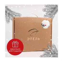 Плед с рукавами "Этель" Снежинки, 150х200 см, - Сүрөт 1