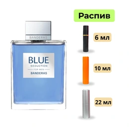 Туалетная вода Antonio Banderas Blue Seduction - Сүрөт 1