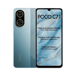 Poco C71 4/128 ГБ синий - Сүрөт 1