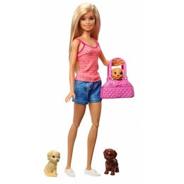 Кукла Barbie с питомцами и ванной - Сүрөт 3