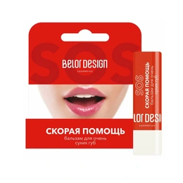 Бальзам для губ Belor Design Sos, 4 г - Сүрөт 1