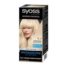 Осветлитель для волос 13-5 Платиновый Syoss, 147.5 мл  - Сүрөт 1